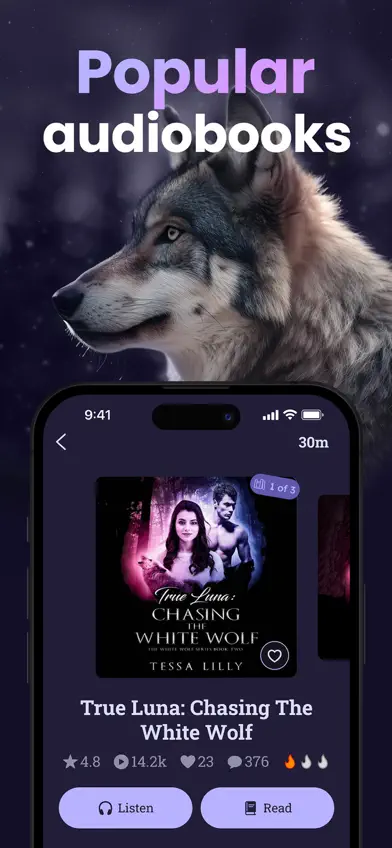 Moonlit - Werewolf Audiobooks screenshot 2