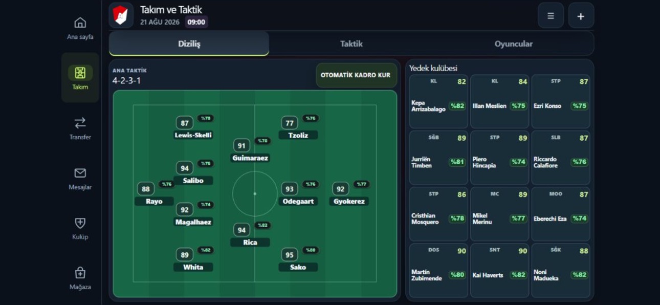 Screenshot 3 of Maestro Football Manager
