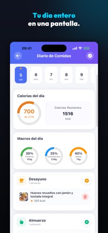 Wayo: Contador de Calorías IA screenshot