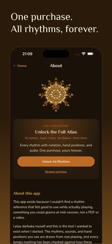 Darbuka Companion iPhone screenshot
