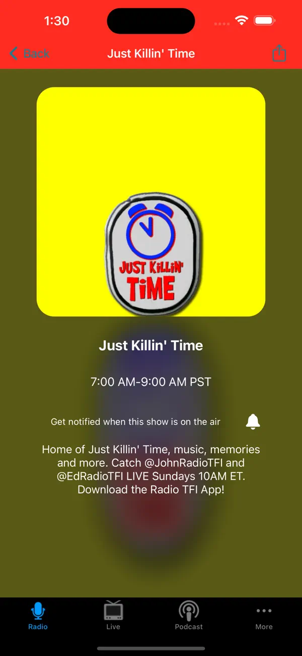 Screenshot #2 pour Radio TFI