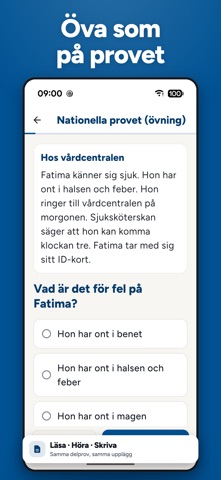 SFI Prov: Öva svenska iPhone screenshot 4