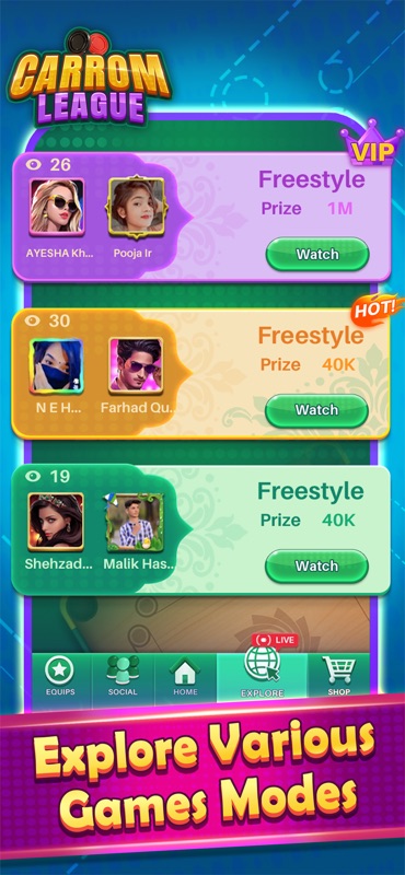 Carrom League: Online Game screenshot 8