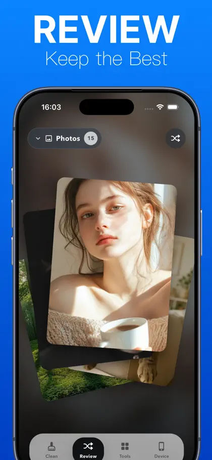Screenshot 5 di 6 di ClearGuard: AI Photo Cleaner