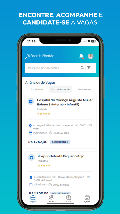 Search Plantão Screenshot