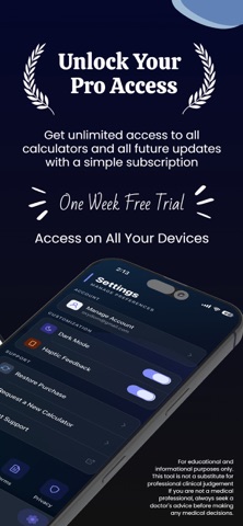 Radiology Calculators screenshot