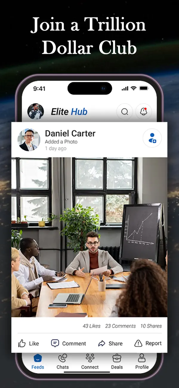 Screenshot #1 pour Elite Hub - Deals & Networking