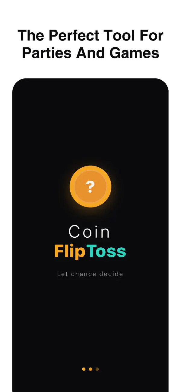 Screenshot #1 pour CoinFlipToss