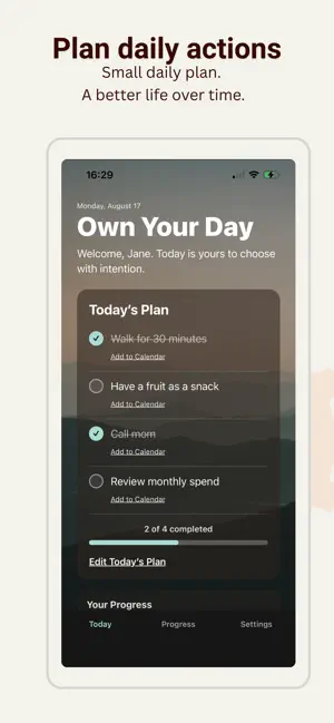 Own Day: Live Intentionally screenshot 2