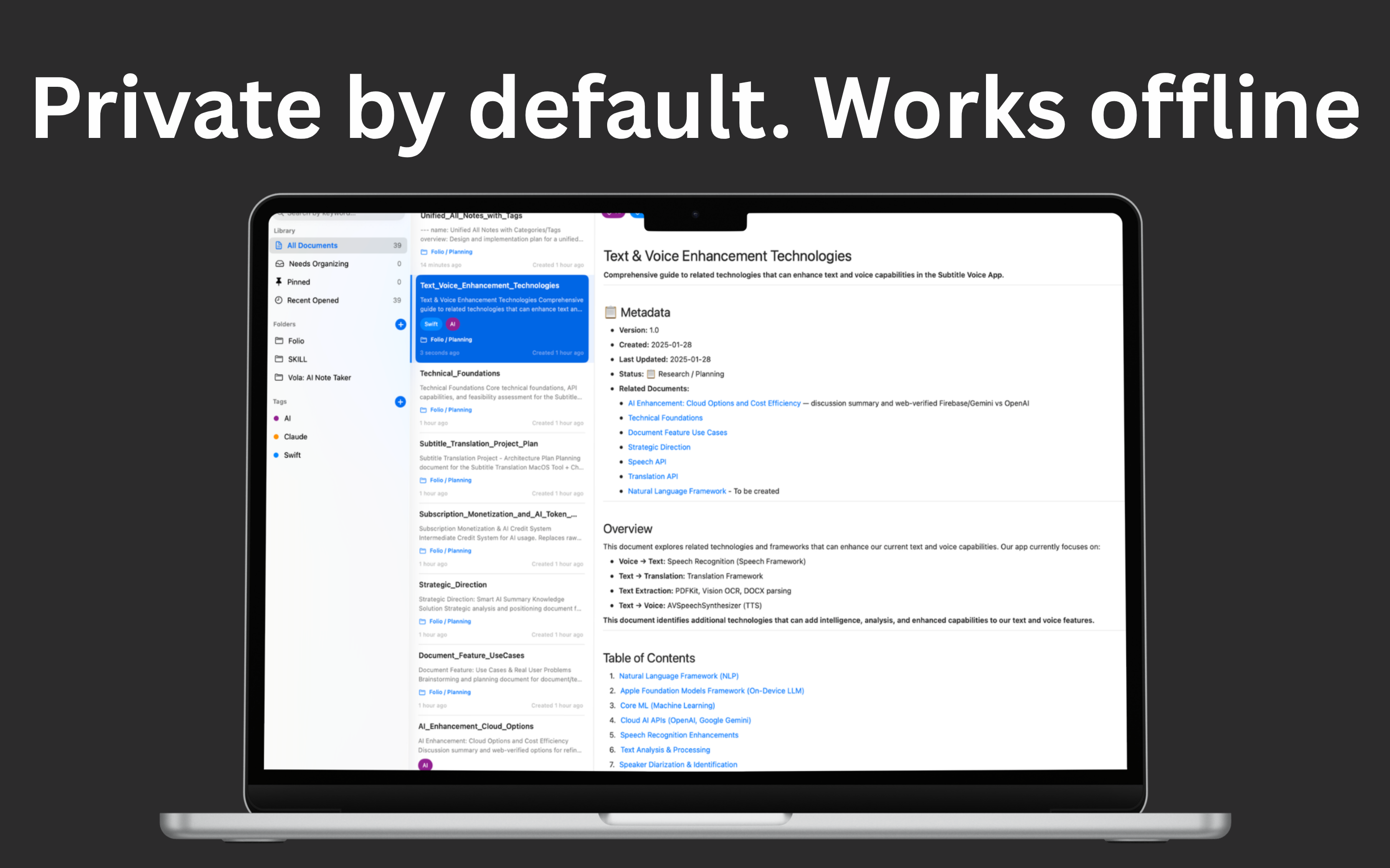 Folio: Markdown Library