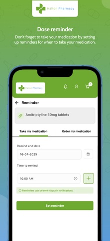 Halton Pharmacy iPhone screenshot 5