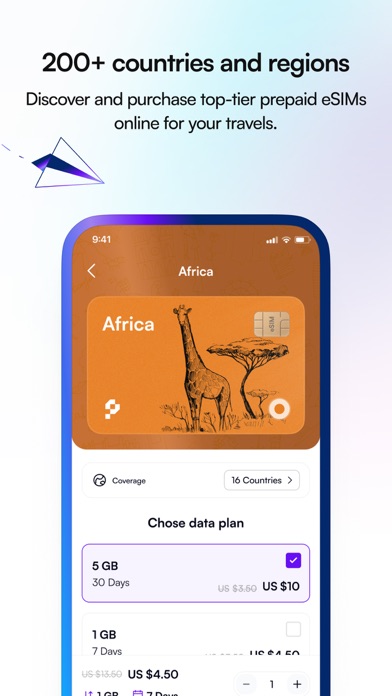Pocket eSim: Travel Data Plans Screenshot