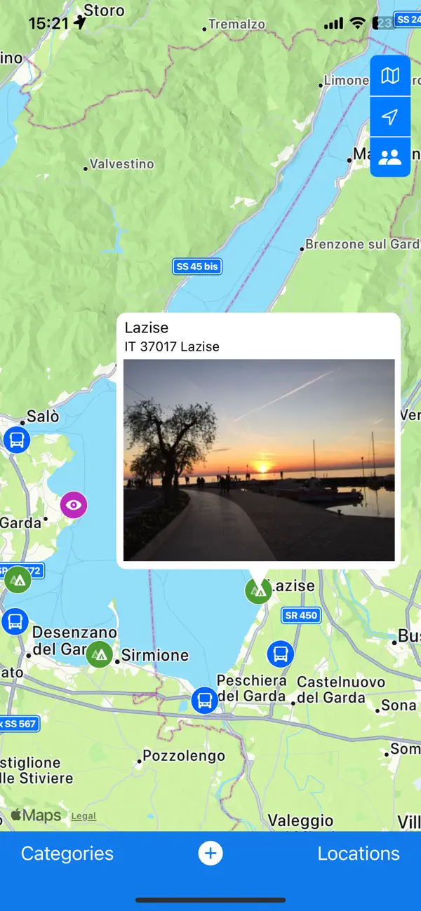 Screenshot #2 pour Locations MAP