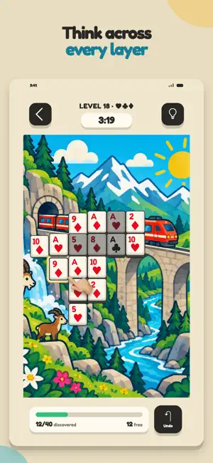 Cardjong: Mahjong Card Puzzle screenshot 3