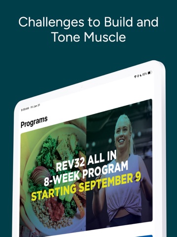 RGT Fitness Training iPad screenshot