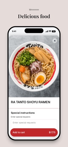 Tanto Gyoza and Ramen Bar iPhone screenshot