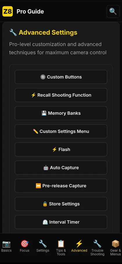 Captura 4 de 4 de Unofficial Z8 Pro Guide