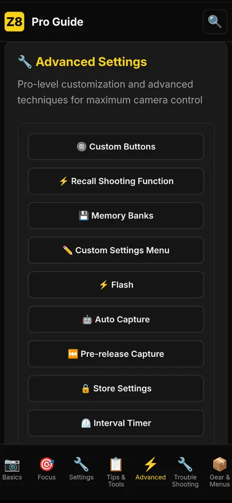 Unofficial Z8 Pro Guide screenshot 4