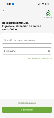 Casagri Móvil screenshot