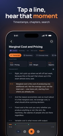 Scriba: Transcribe Audio Screenshot 7 of 10