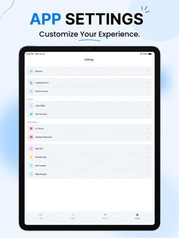 CodeStudio: Text & HTML Editor iPad screenshot 8