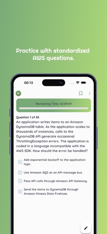 AWS DVA C02 Exam 2025 screenshot