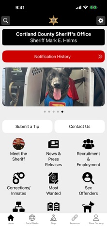 Cortland County Sheriff Screenshot 1 of 3