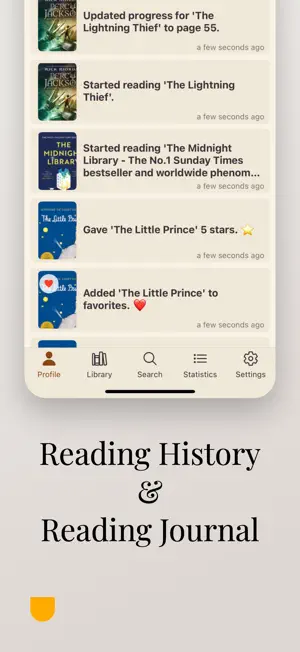 Reading Tracker & Books: Libri screenshot 2