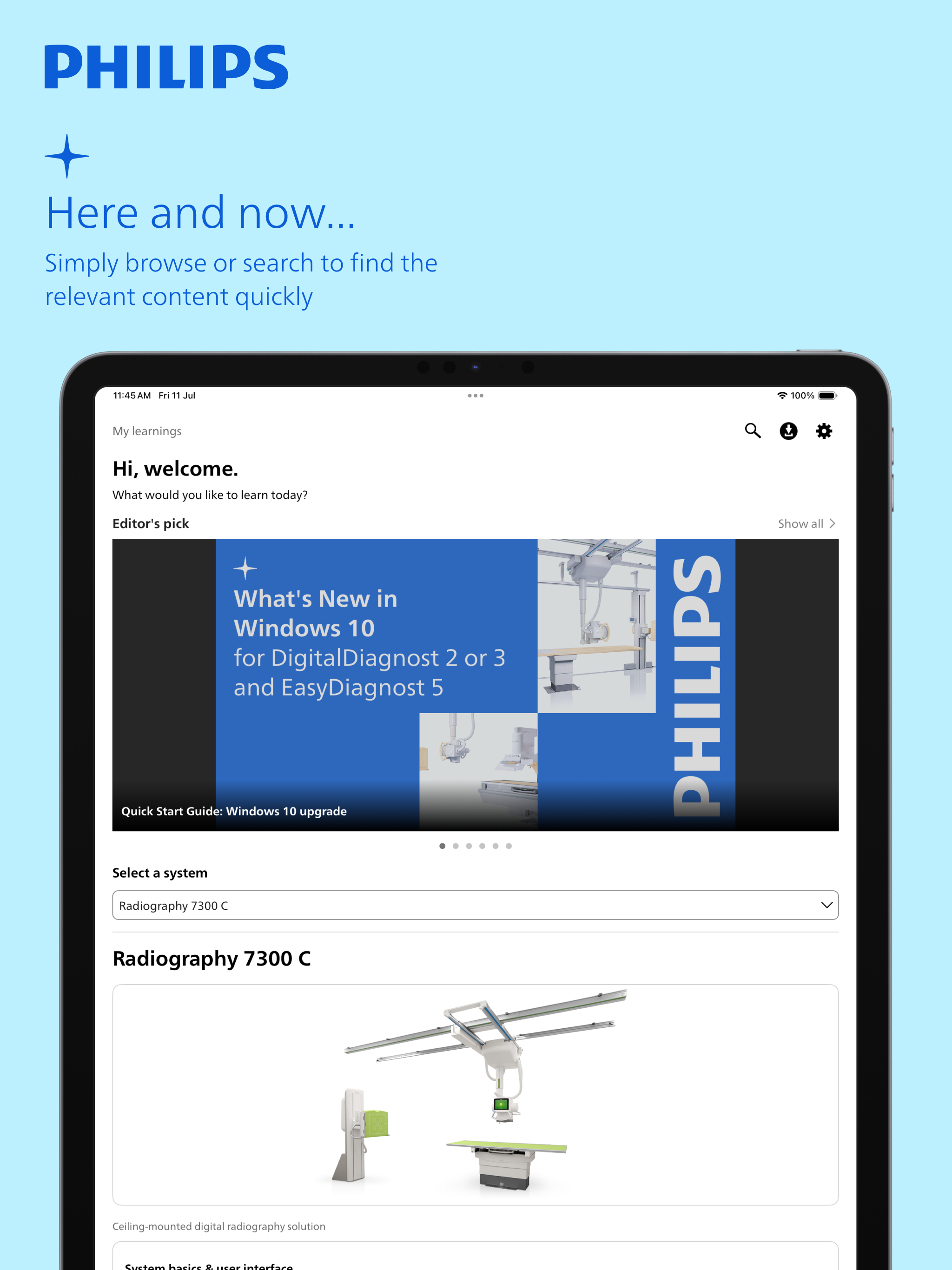 Philips DXR Learning