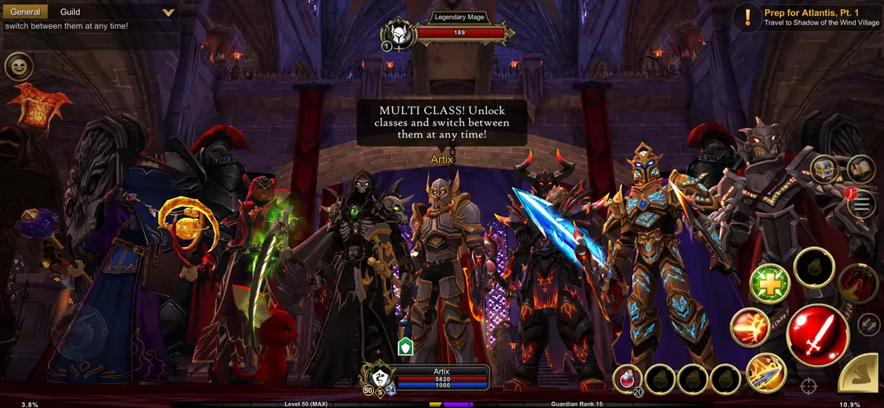Screenshot #2 pour AdventureQuest 3D MMORPG