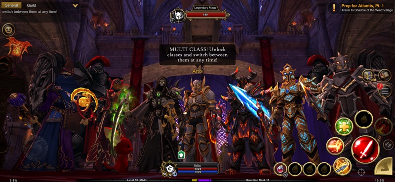 AdventureQuest 3D MMORPG screenshot 2