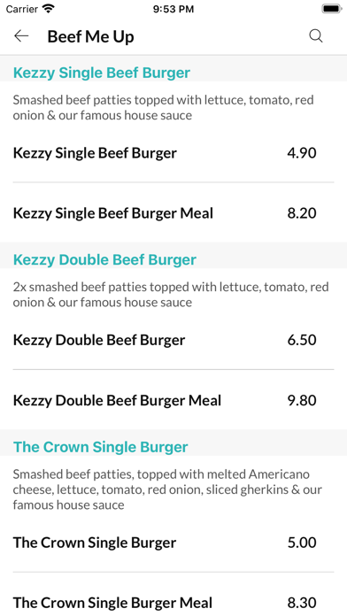 Kezzy Burgers Screenshot
