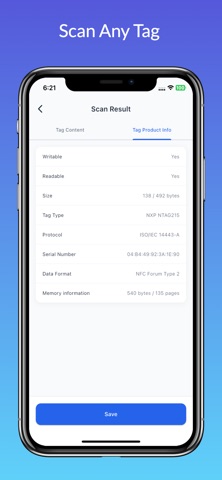 NFC Taggy Tools Screenshot 4 of 5