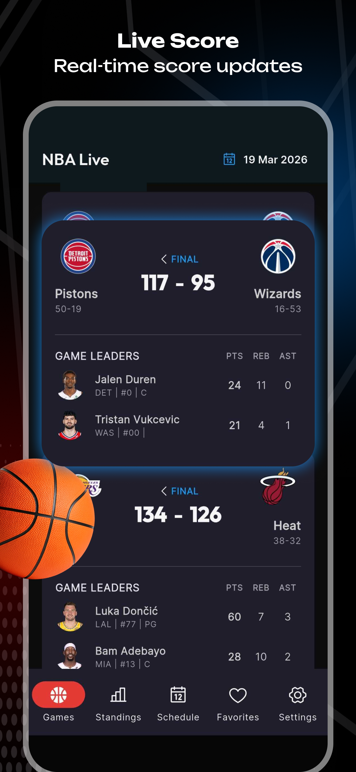 Live NBA Score 2026 screenshot 7