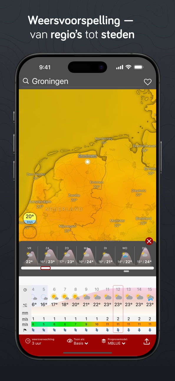 Windy.com iOS Mod IPA screenshot 6 - iOS app interface