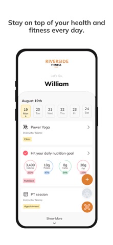 Riverside Fitness House screenshot