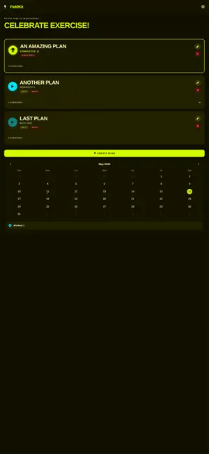 FieldKit: Timer and Planner screenshot 1