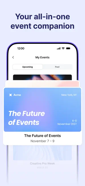Swoogo: Go Attend iPhone screenshot 1