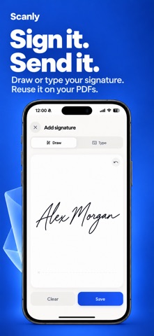 Scanly: PDF Scanner & Sign Screenshot 3 of 8