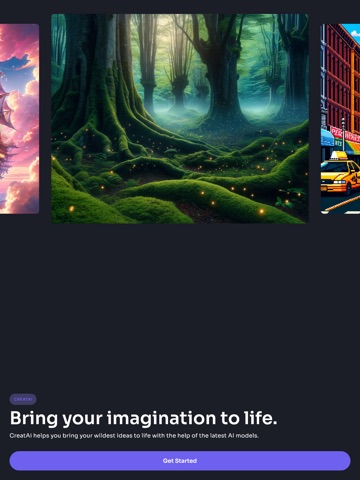 CreatAI iPad screenshot