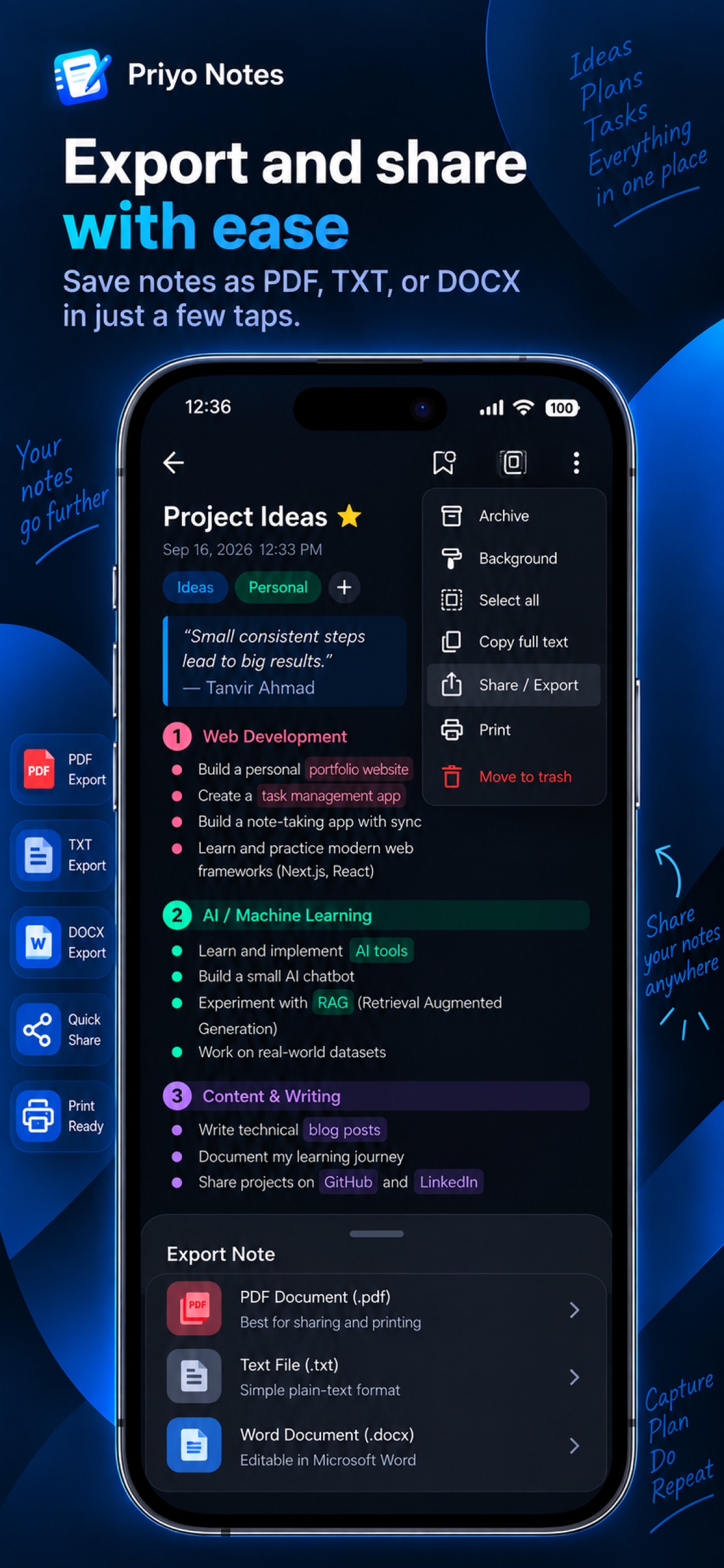 Screenshot 3 of Priyo Notes
