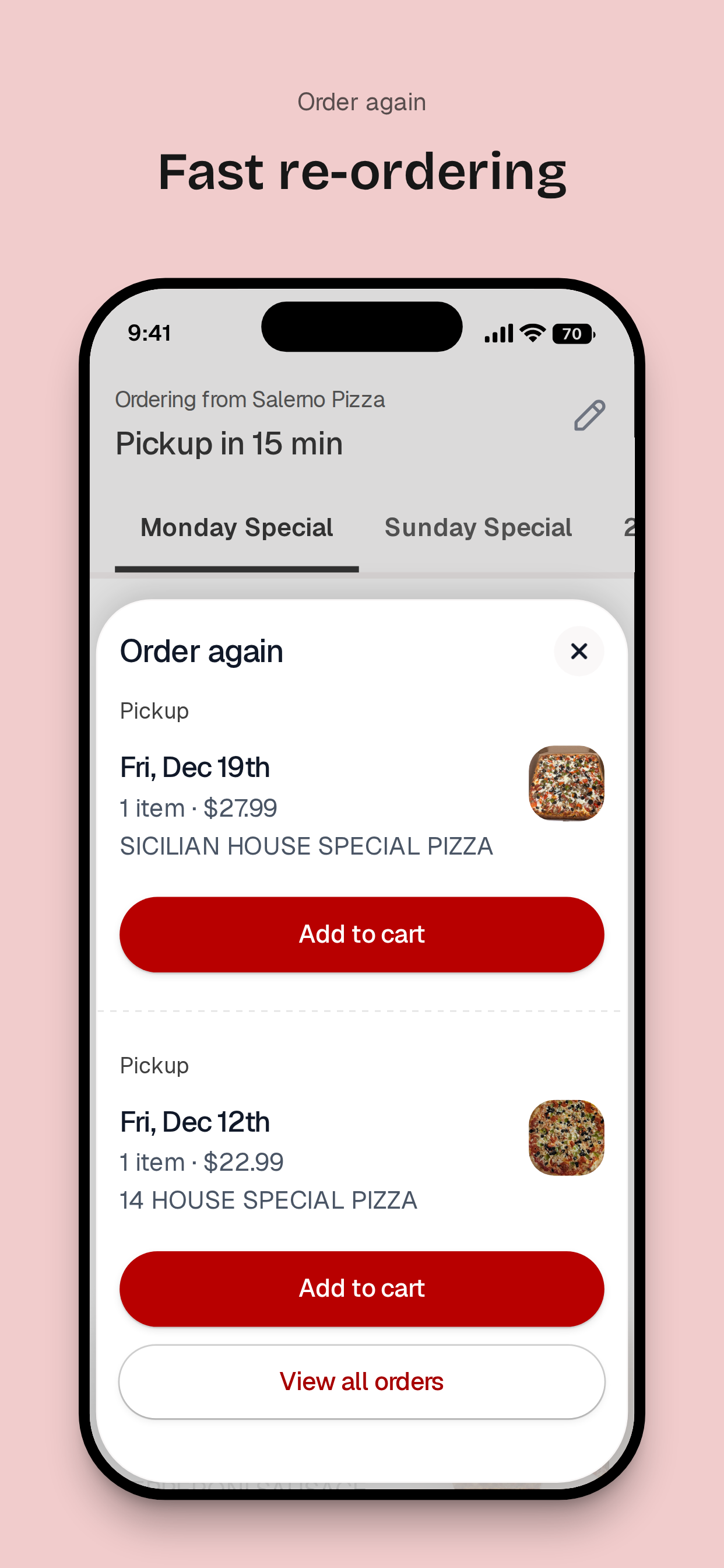 Salerno Pizza To Go screenshot 4