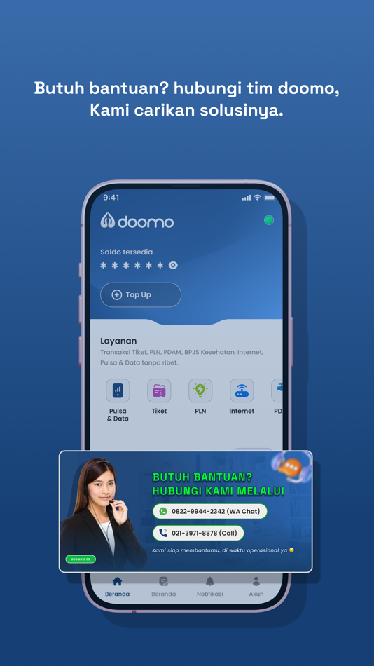 #6. doomo (iOS) 由: PT PAM Digital Teknologi