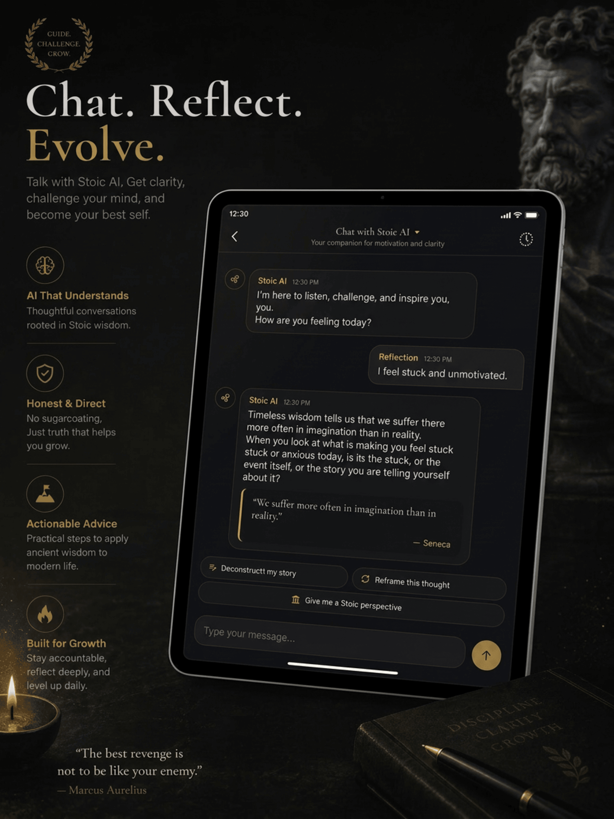 Our Path AI: Stoic Mindset screenshot 9