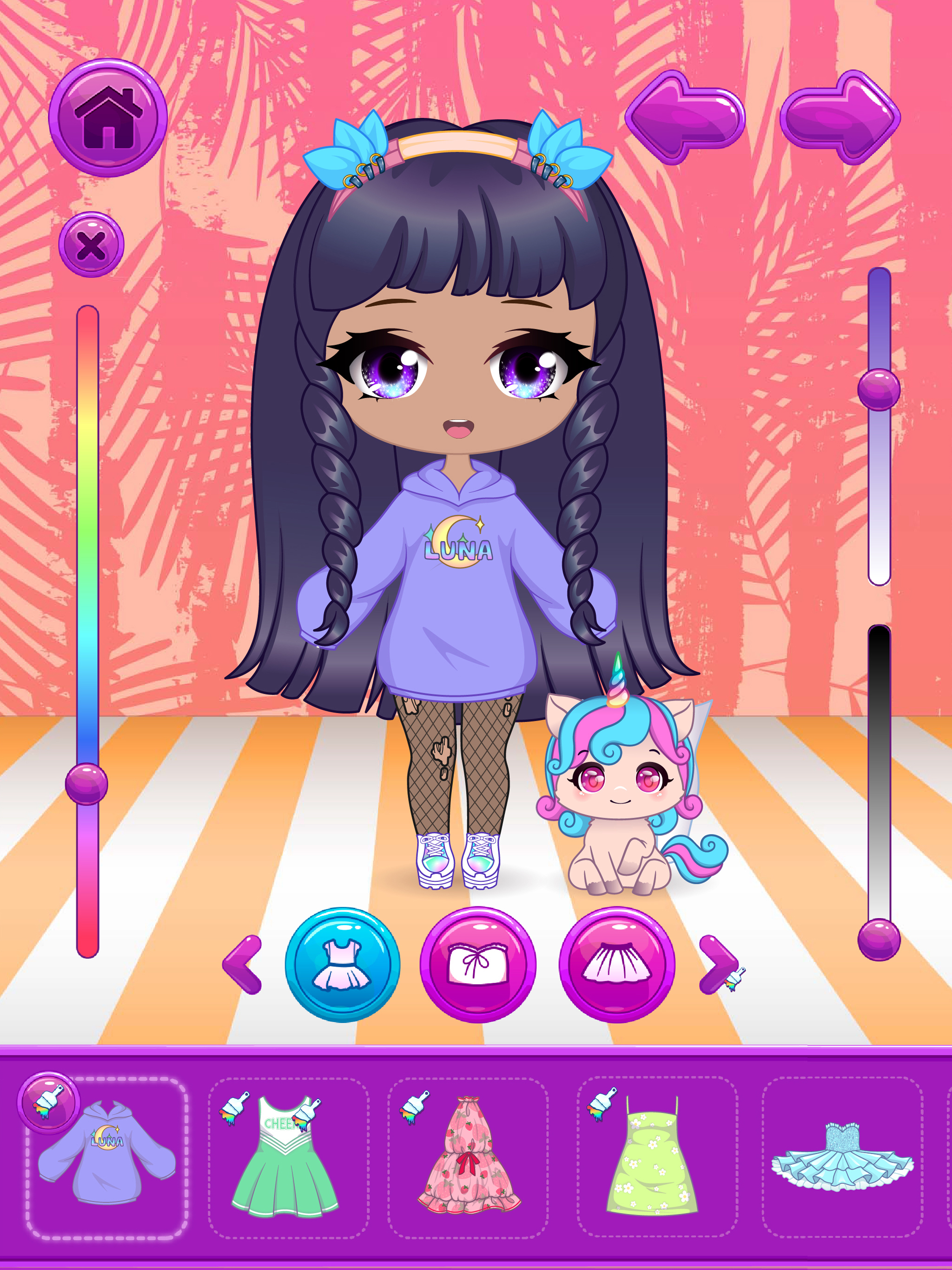 Chibi Dress Up Beauty Salon