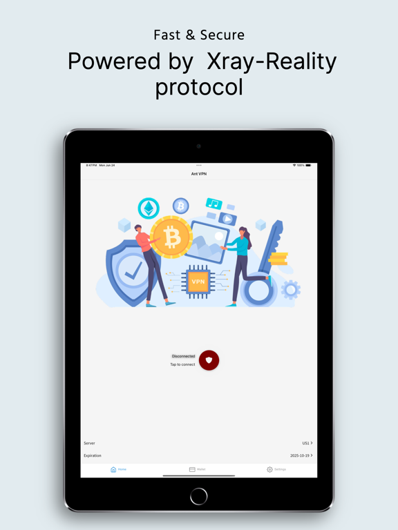 Screenshot #4 pour Ant VPN--Powerd by Blockchain