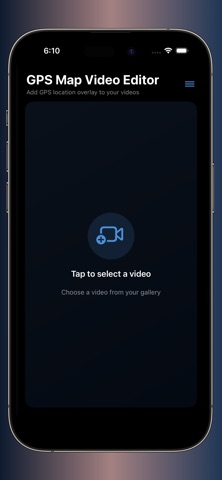 GPS Map Video Editor Screenshot 2 of 8
