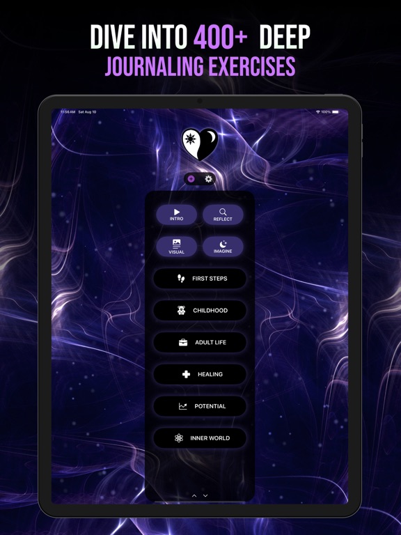Shadow Work Journal & Therapy iPad screenshot 2 - Lifestyle app