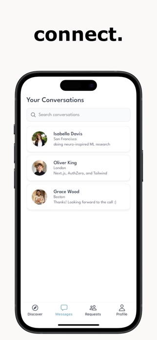 Coffeechat: AI Networking Screenshot 3 of 3