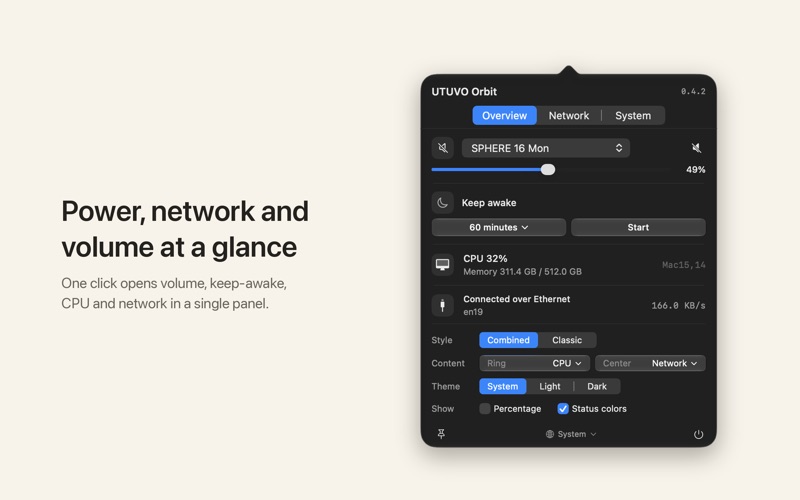 UTUVO Orbit screenshot 1